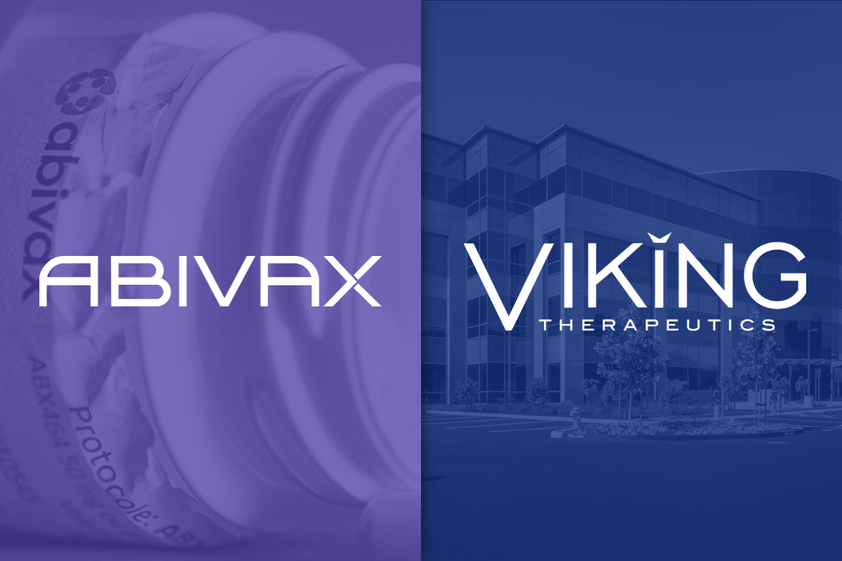 Abivax and Viking Therapeutics logos