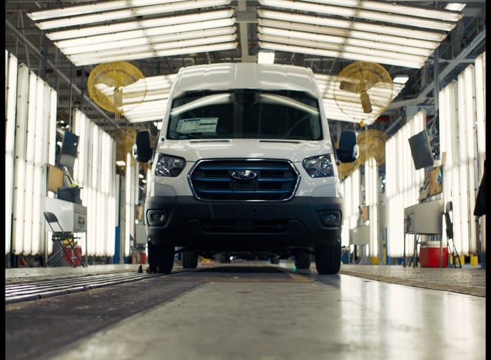 Ford E-Transit.
