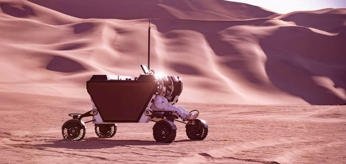 Astrolab Flex rover. 