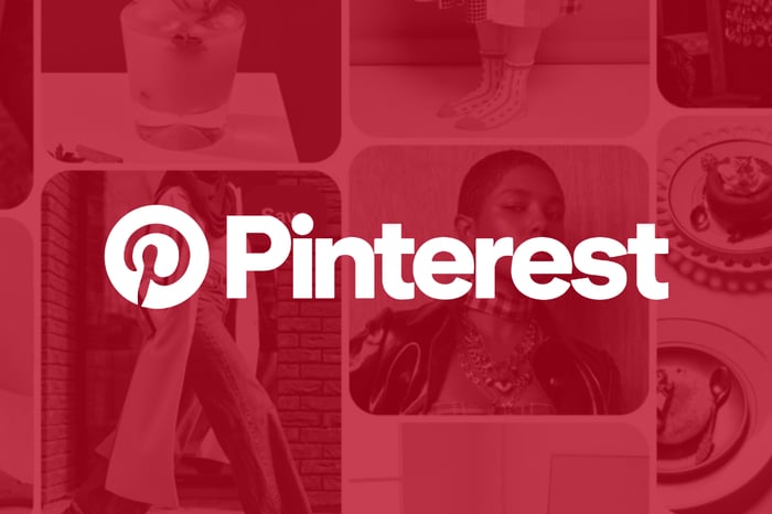 Pinterest logo.