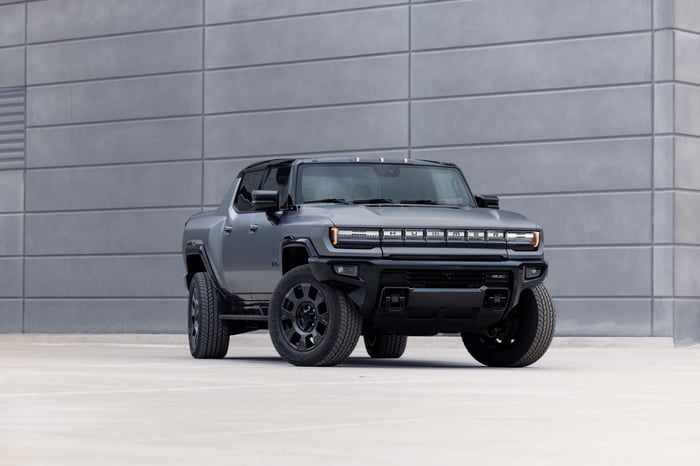 A GMC Hummer.