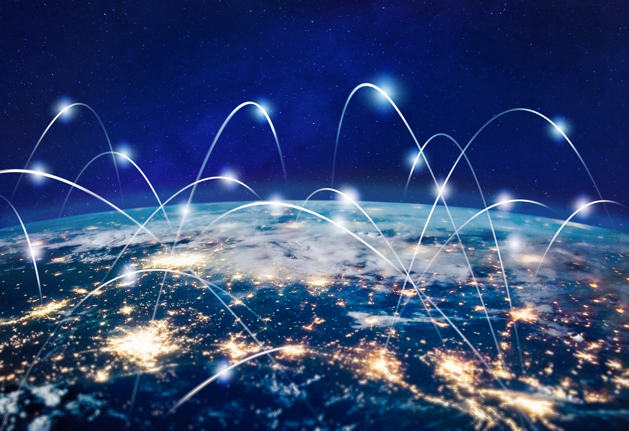 5G Global communication technology and telecommunication financial network