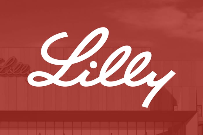 Eli Lilly logo.