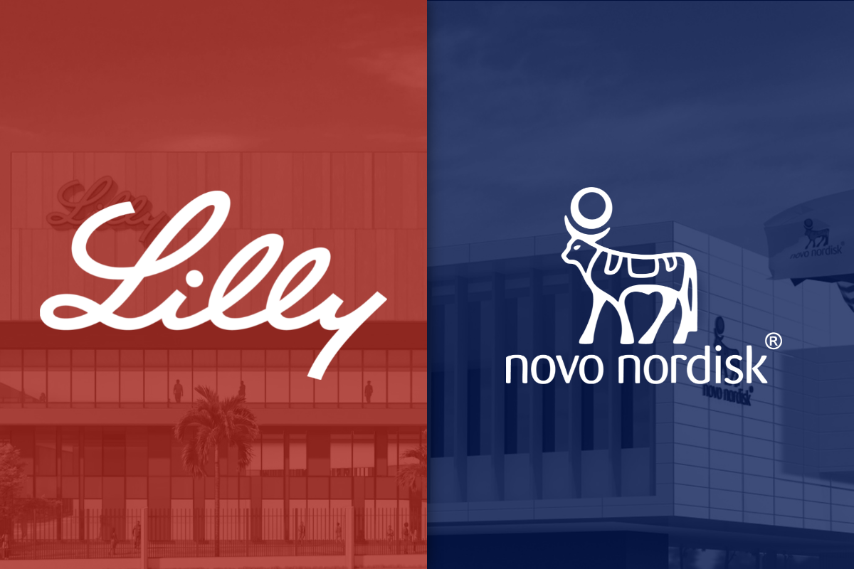 Eli Lilly and Novo Nordisk logos