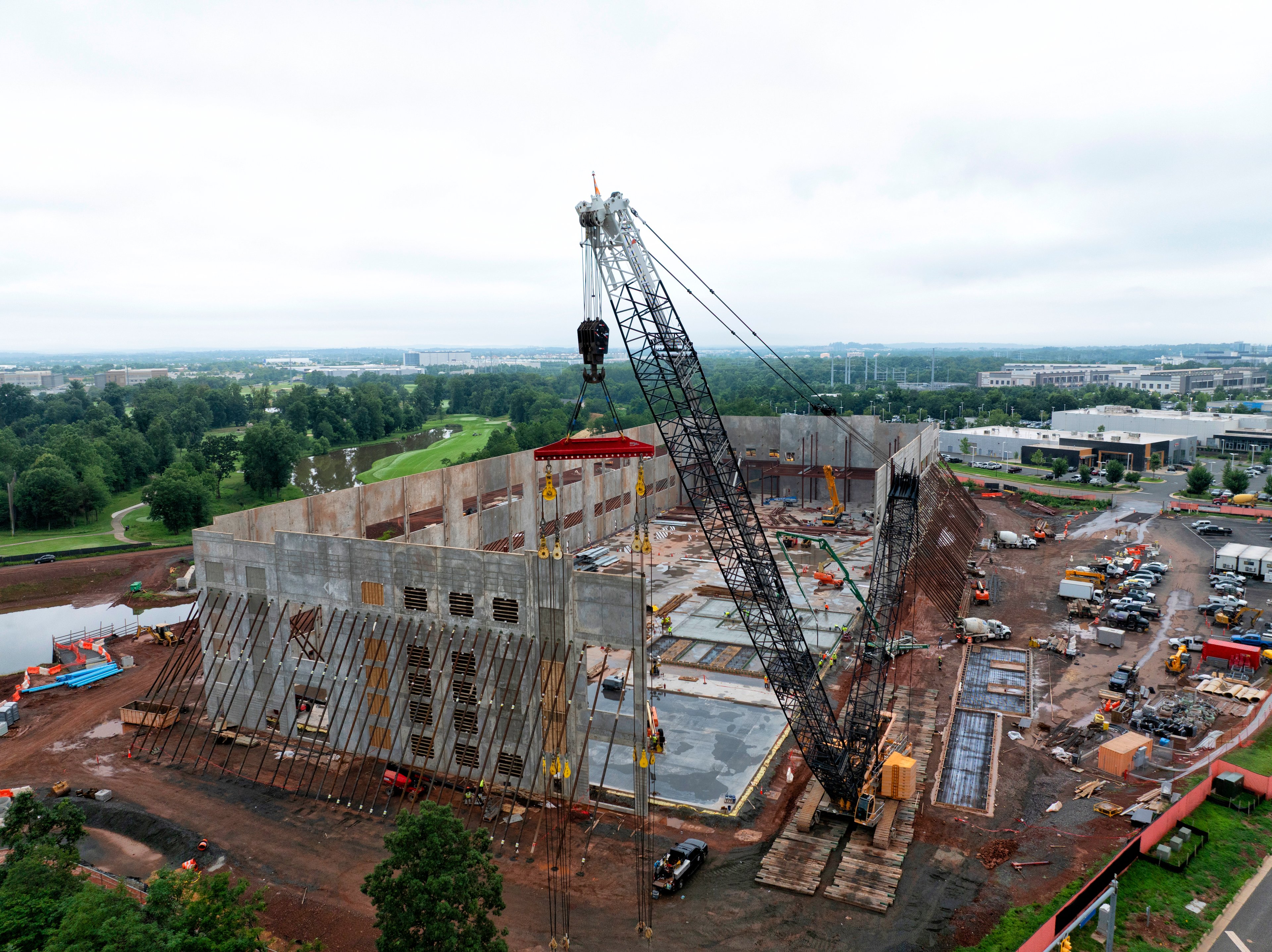 Construction site with crane 2245882134