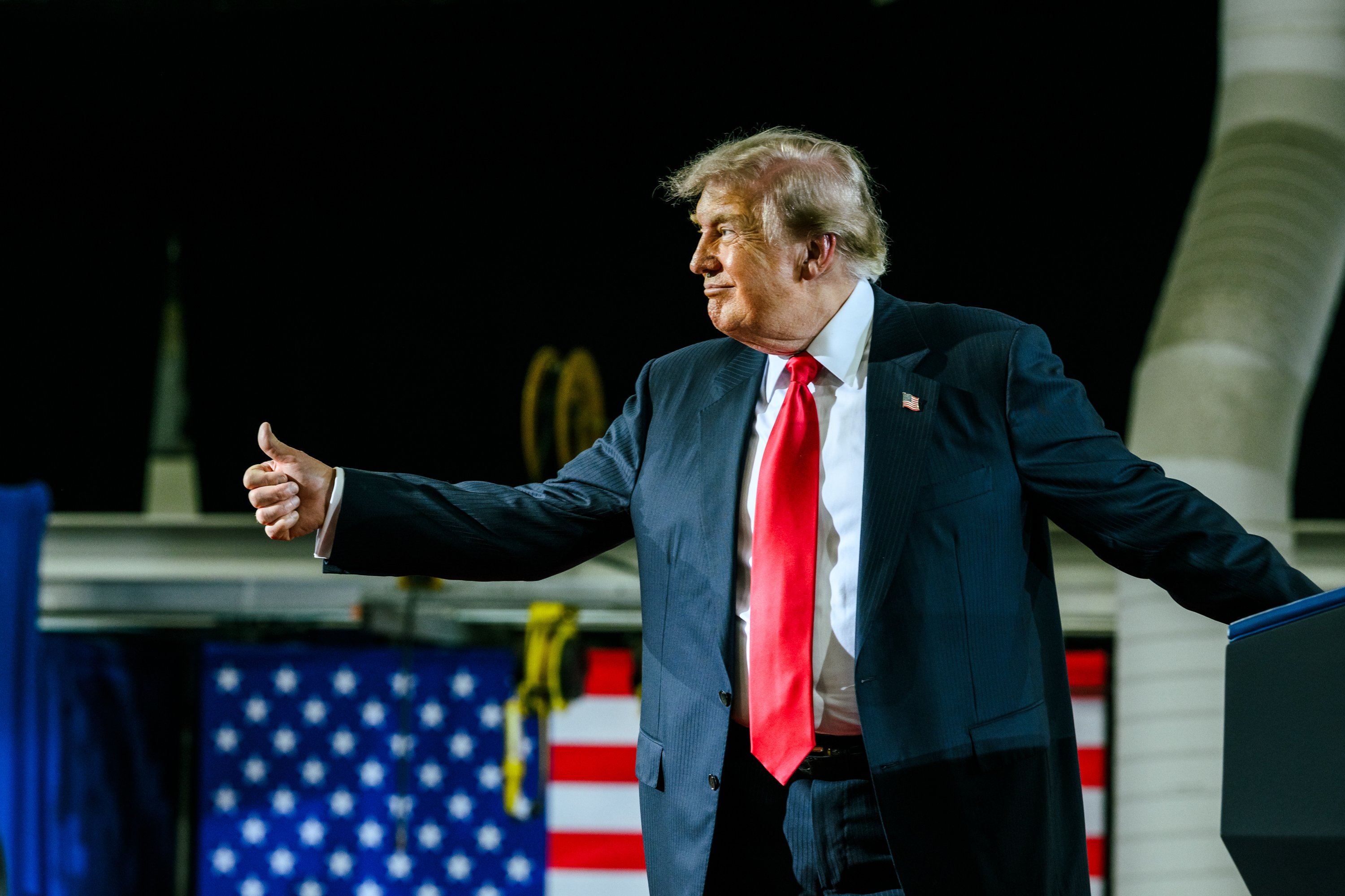 President Donald Trump WH Photo GM Proving Grounds Daniel Torok