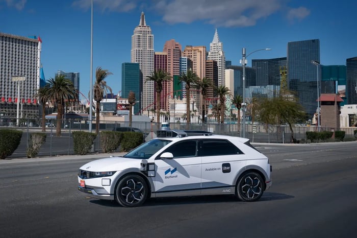 Uber and Motional launched a competing robotaxi service in Las Vegas.