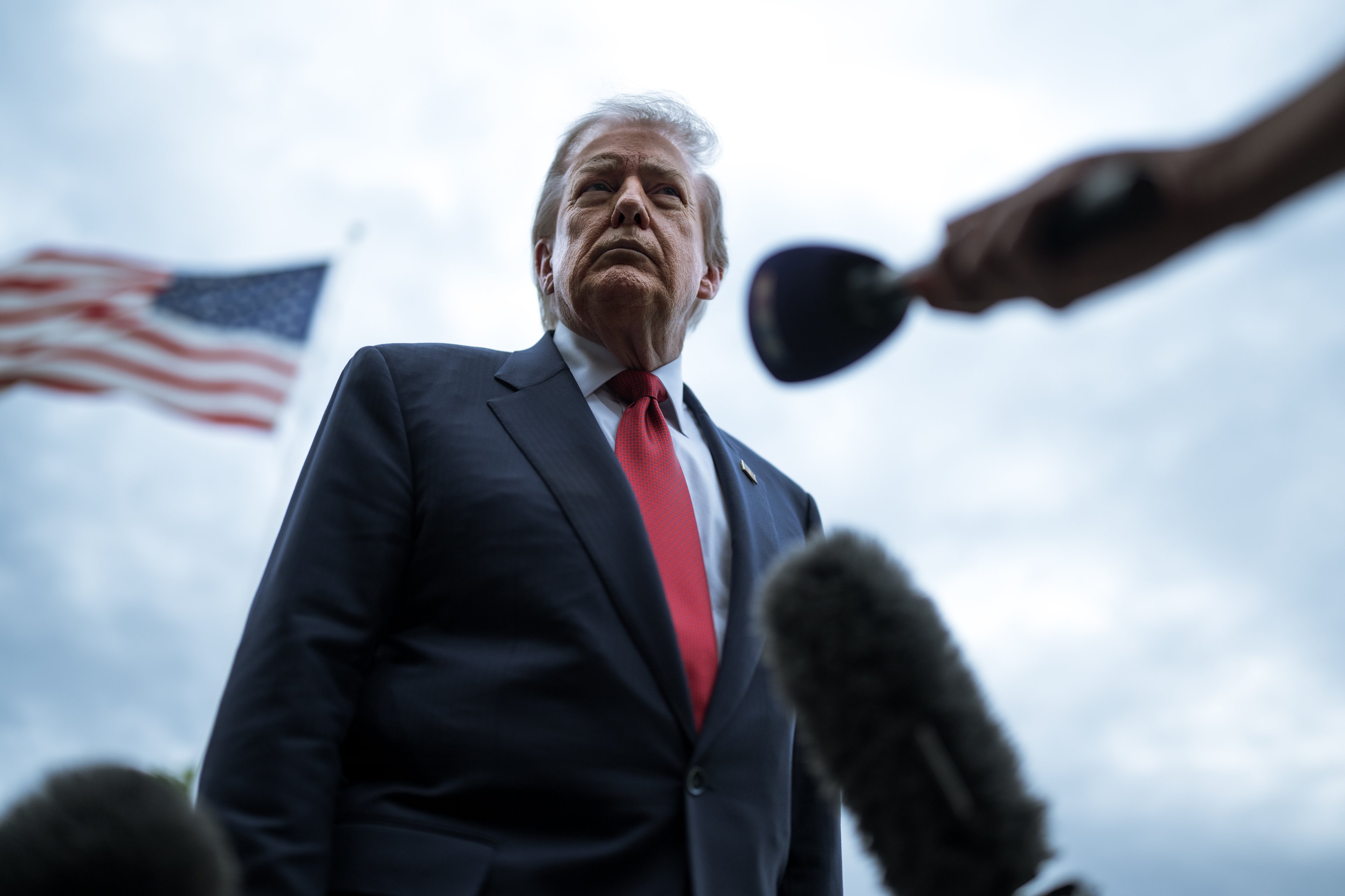 President Donald Trump South Lawn WH Photo Patrick B Ruddy