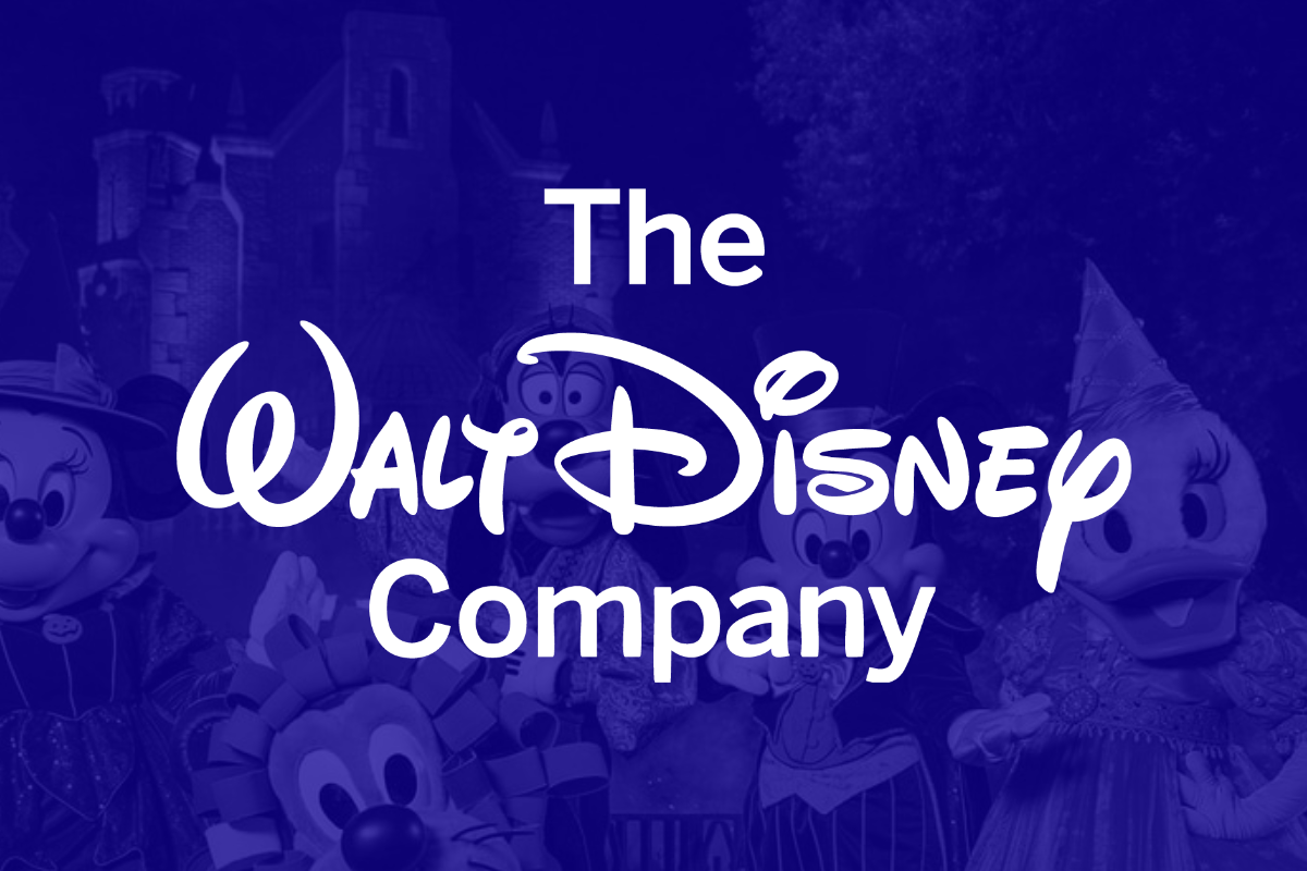 Walt Disney logo on purple filter_The Motley Fool