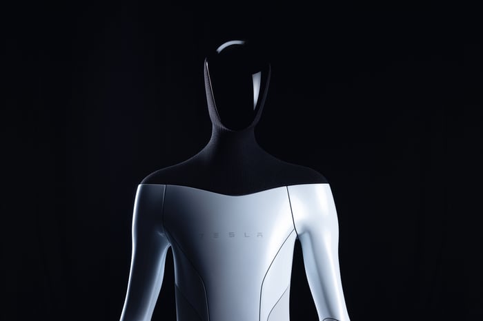 Tesla humanoid robot.