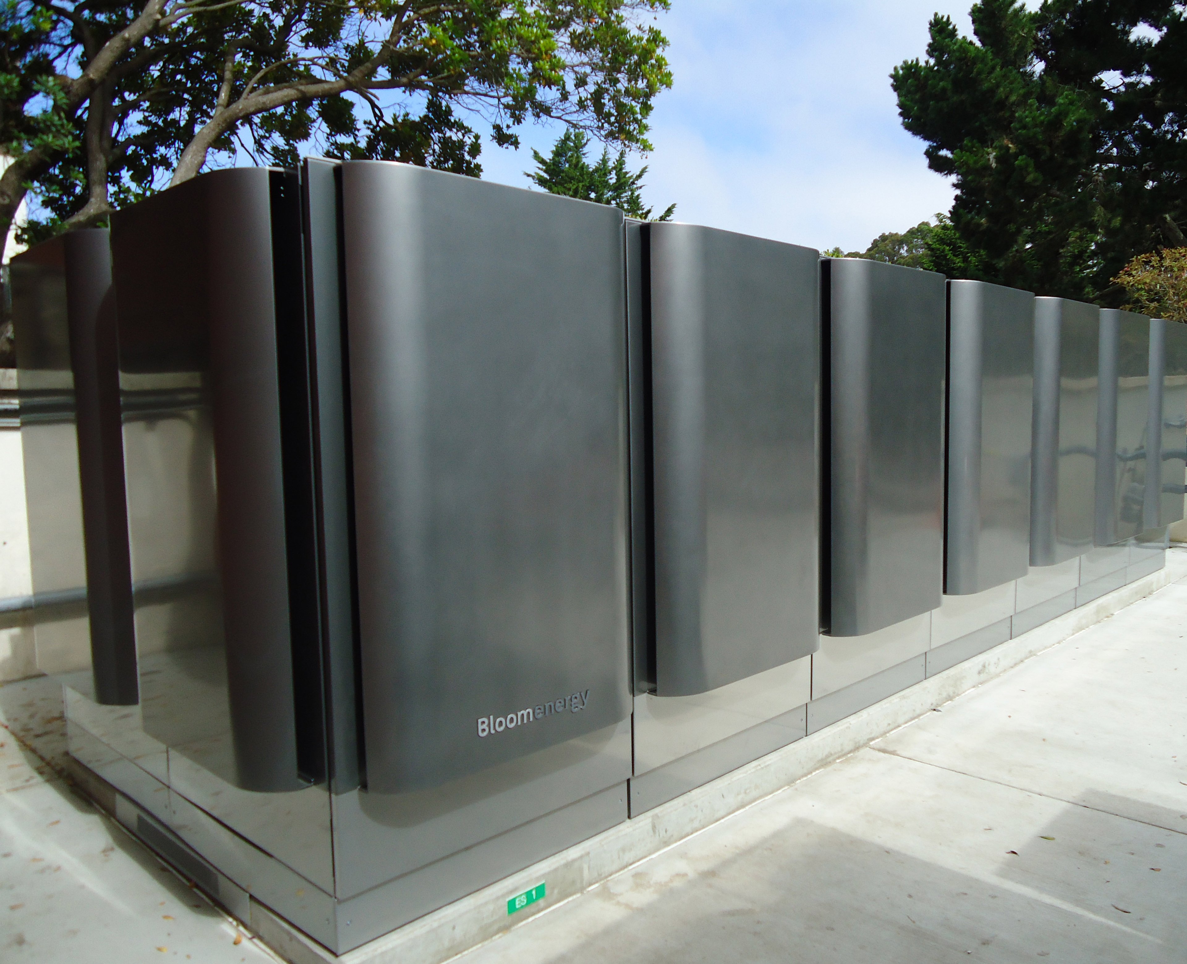 image shows bloom energy servers