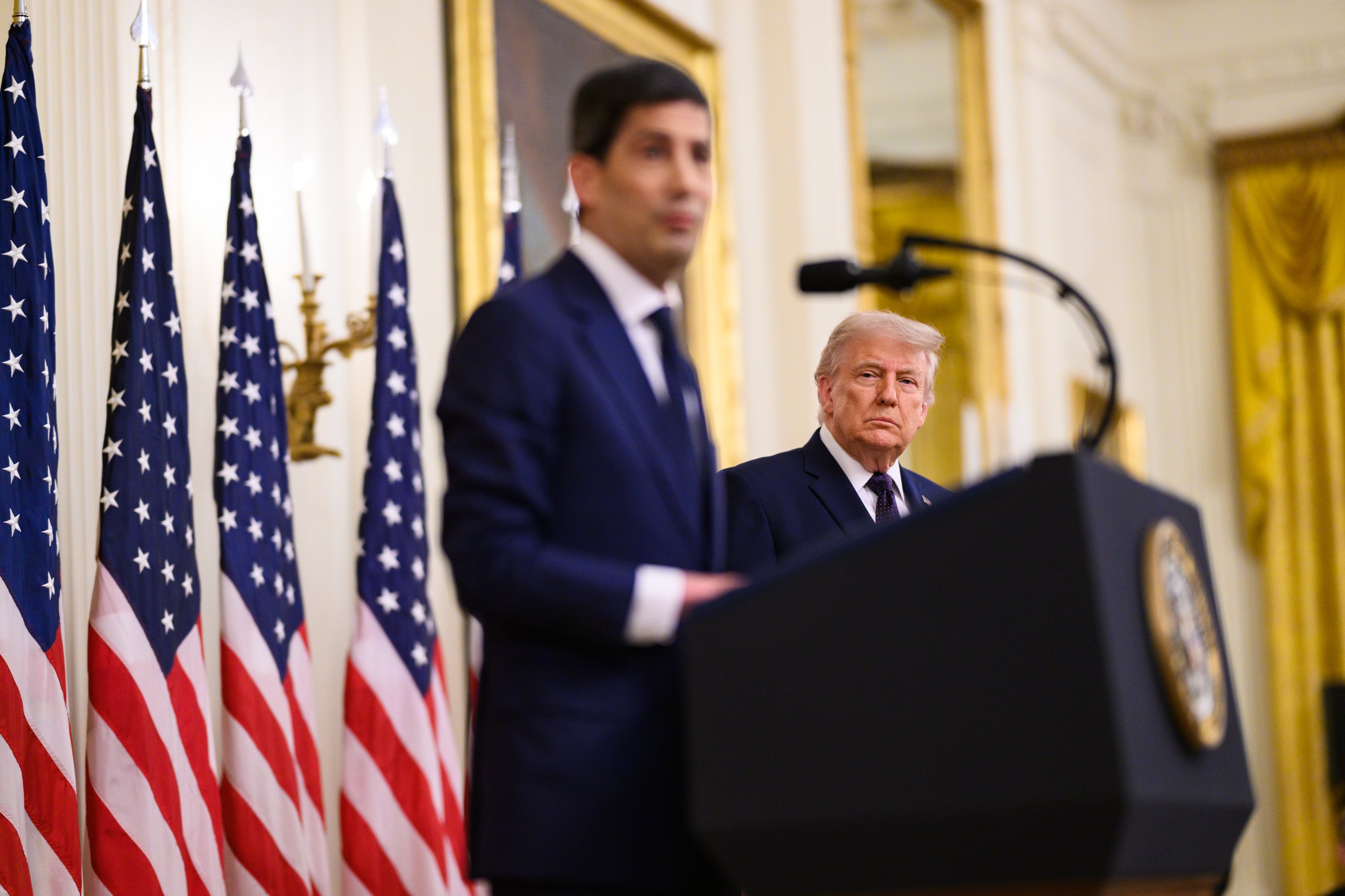 Donald Trump Fed Kevin Warsh Ceremony WH Photo Daniel Torok