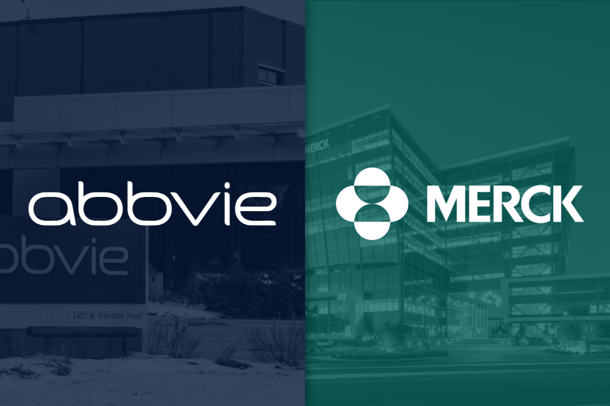 AbbVie and Merck logos