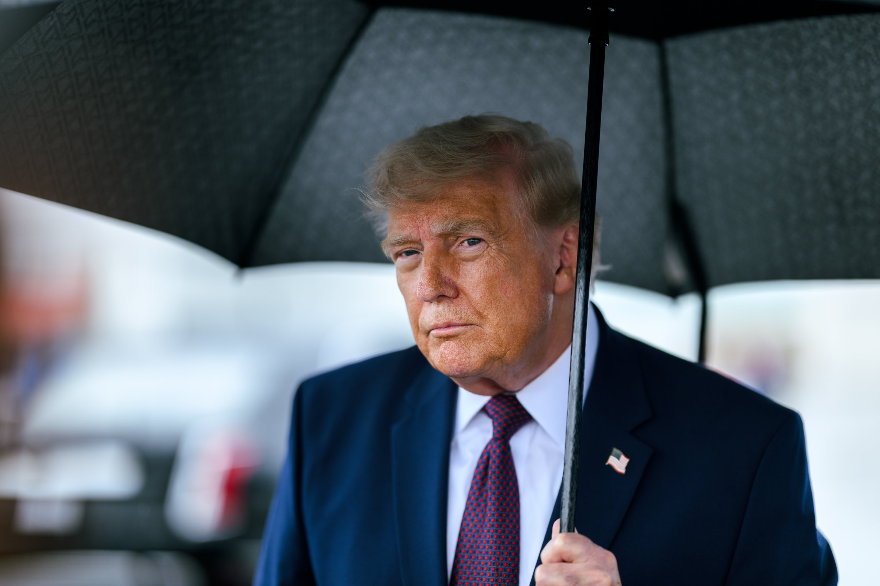 President Donald Trump WH Photo Speak With Press Molly Riley