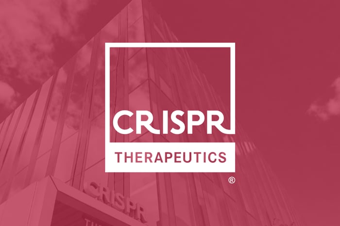 CRISPR Therapeutics logo.