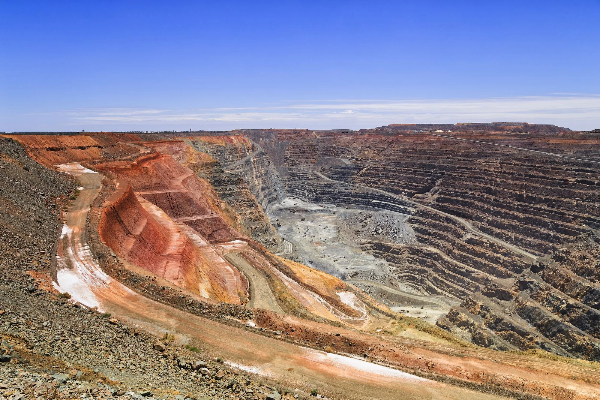 mining shelves