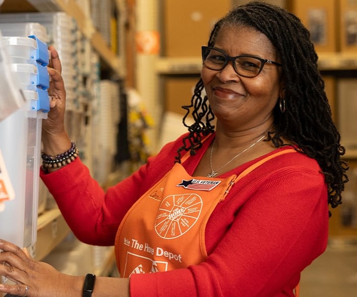 Home Depot employee.