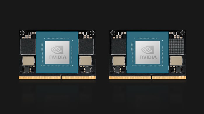 Nvidia Jetson chips.