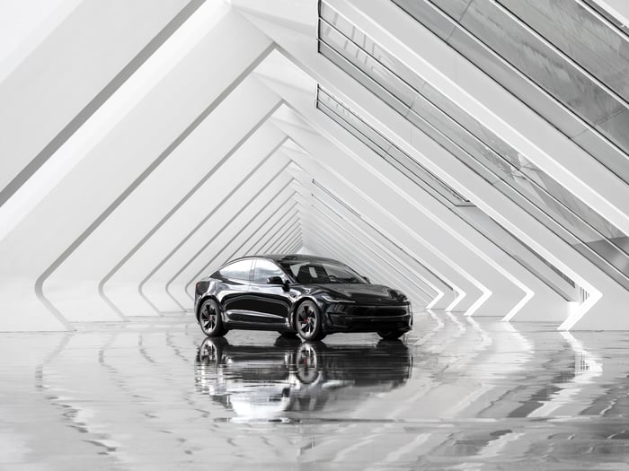 Tesla Model 3 performance variant.