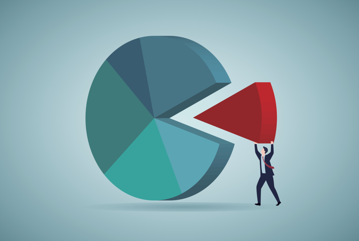 GettyImages-pie chart man inserting final piece