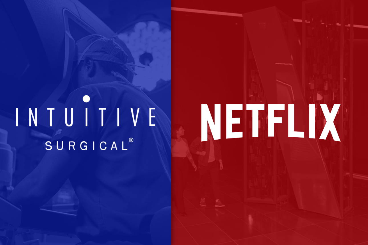 Intuitive Surgical and Netflix logos source-TMF