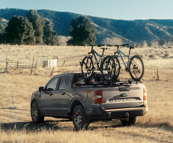 Ford's Maverick hybrid pickup.