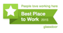 Glassdoor Best Place to Work 2015 badge