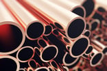 Industry business production and heavy metallurgical industrial products, many shiny