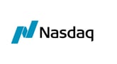 Nasdaq logo.