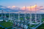 a big electric substation
