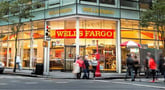 exterior of Wells Fargo branch in city -- source Wells Fargo WFC