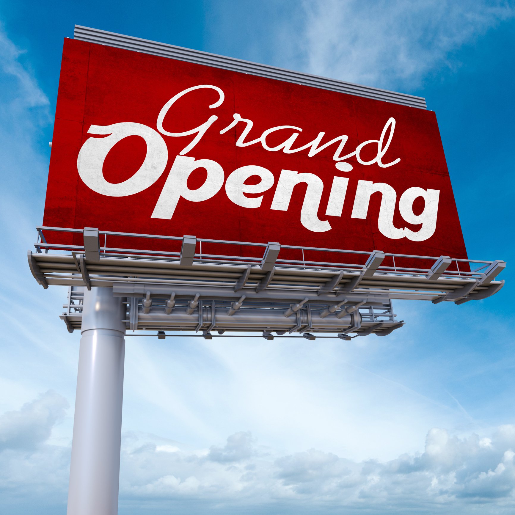 grand opening sign